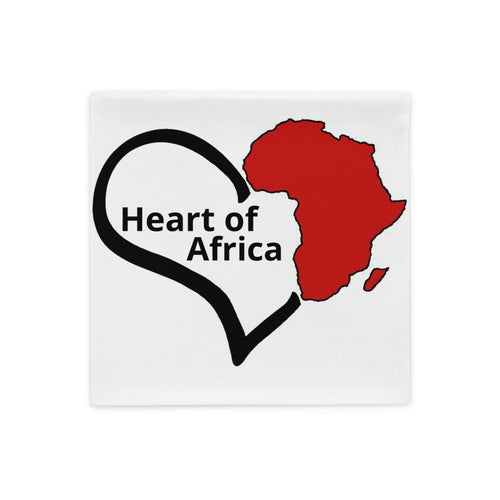 Heart of Africa Pillow Case