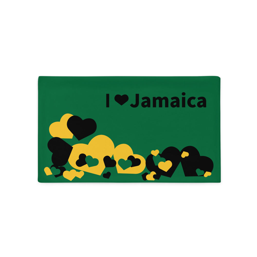 I love Jamaica Pillow Case
