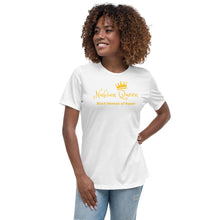 Load image into Gallery viewer, Nubian Queen Women&#39;s Relaxed T-Shirt