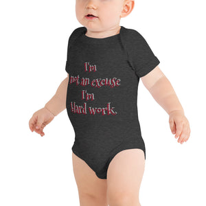 I'm not an excuse - Baby romper vest