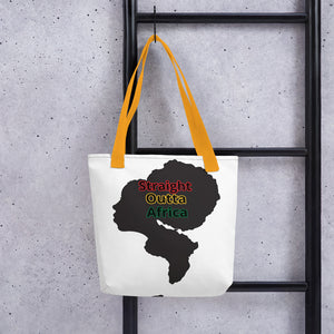 Straight outta Africa Tote bag