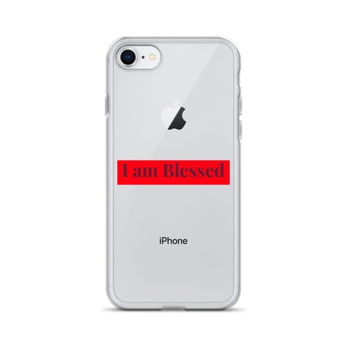 I am blessed iPhone Case