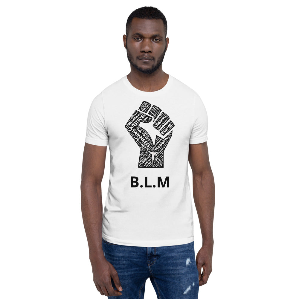 B.L.M Fist Unisex T-Shirt