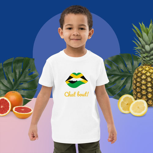 Chat bout Jamaica Organic cotton kids t-shirt