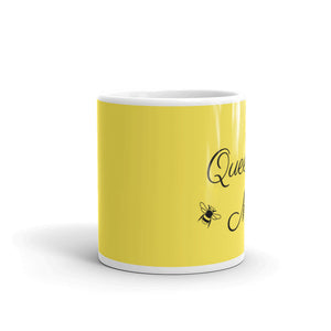 Butter yellow glossy mug